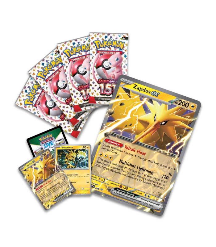 Pokemon 151 Zapdos Box Foto 3