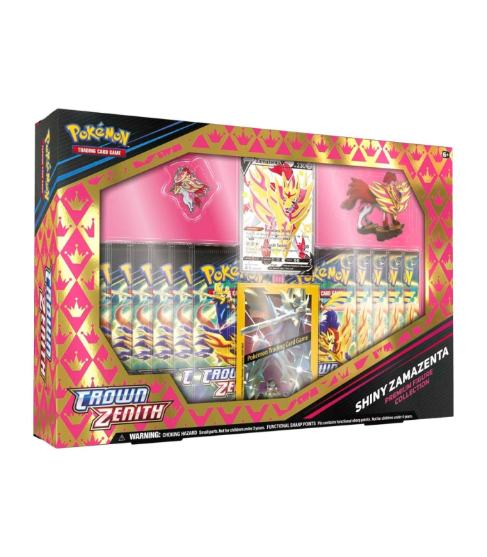 Pokemon Crown Zenith Premium Figure Collection Shiny Zamazenta Foto 1
