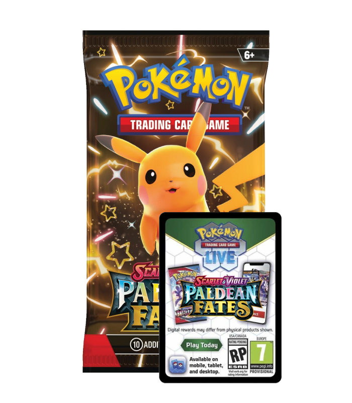 Pokemon Paldean Fates Booster Foto 2