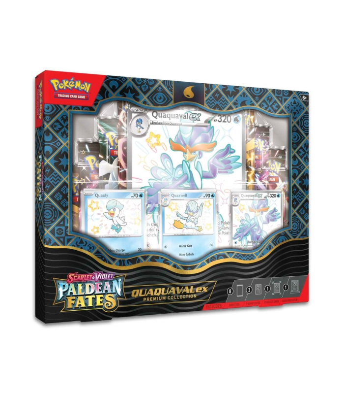 Pokemon Paldean FatesQuaquaval ex Premium Collection Foto 1
