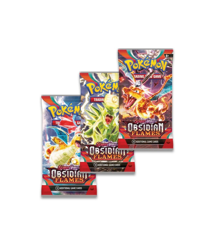 Pokemon Obsidian Flames 3 pack Blister Greavard Foto 2