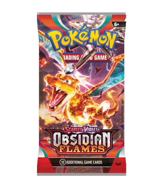 Pokemon Obsidian Flames Boosterpack Foto 1