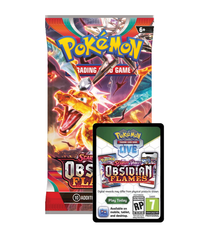 Pokemon Obsidian Flames Boosterpack Foto 2