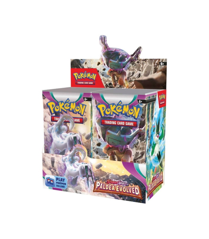 Pokemon Paldea Evolved Booster Bundel Display Foto 1