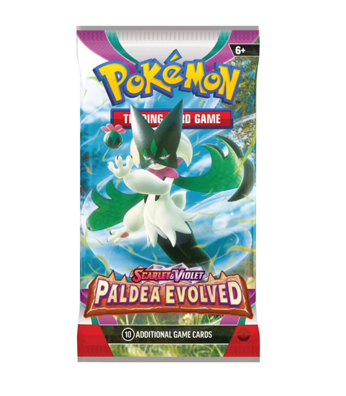 Pokemon Paldea Evolved Boosterpack Foto 1