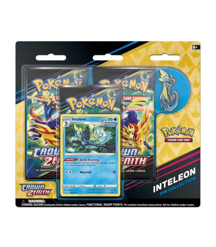 Pokemon TCG  Crown Zenith Pin Collection Inteleon Foto 1
