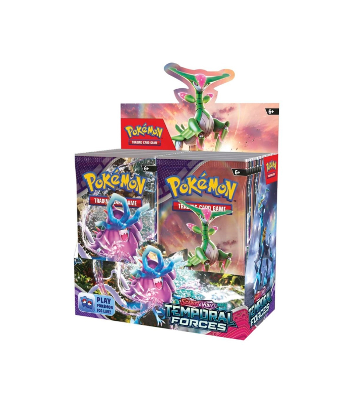 Pokemon Temporal Forces Booster Bundel Display Foto 1