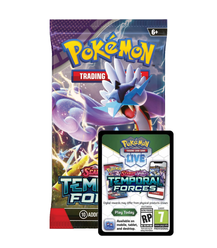 Pokemon Temporal Forces Boosterpack Foto 2