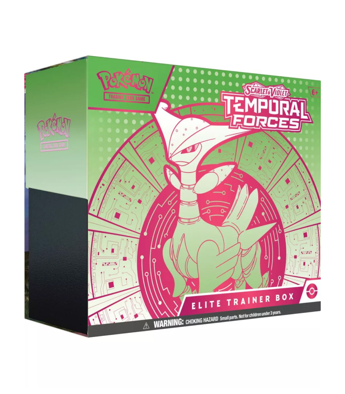 Pokemon Temporal Forces Elite Trainer Box Iron Leaves Foto 1