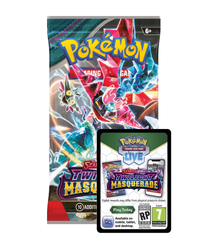 Pokemon Twilight Masquerade Boosterpack Foto 2