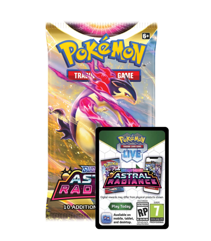 Pokemon Sword & Shield Astral Radiance Boosterpack Foto 2
