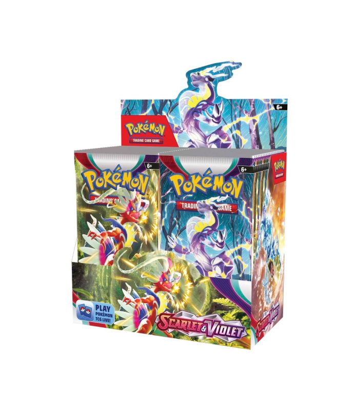 Pokémon Scarlet & Violet Booster Bundel Display Foto 1