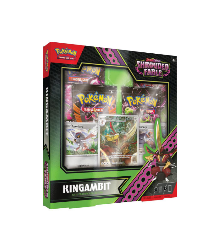Pokémon Shrouded Fable Illustration Rare Collection – Kingambit Foto 1
