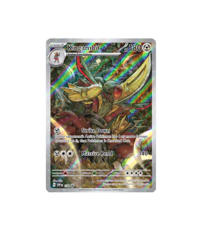 Pokémon Shrouded Fable Illustration Rare Collection – Kingambit Foto 6