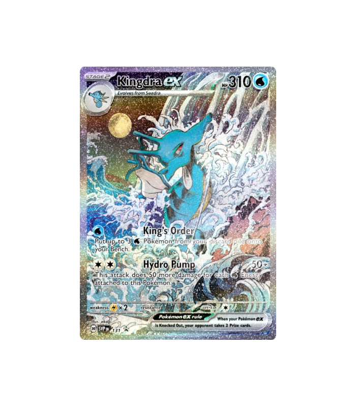 Pokémon Shrouded Fable Special Illustration Collection – Kingdra ex Foto 6