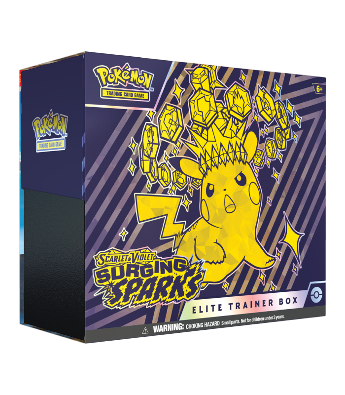 Pokemon Scarlet & Violet Surging Sparks Elite Trainer Box Foto 1