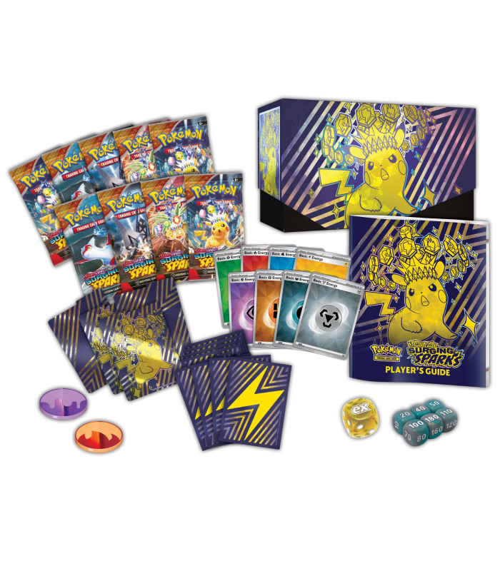 Pokemon Scarlet & Violet Surging Sparks Elite Trainer Box Foto 2