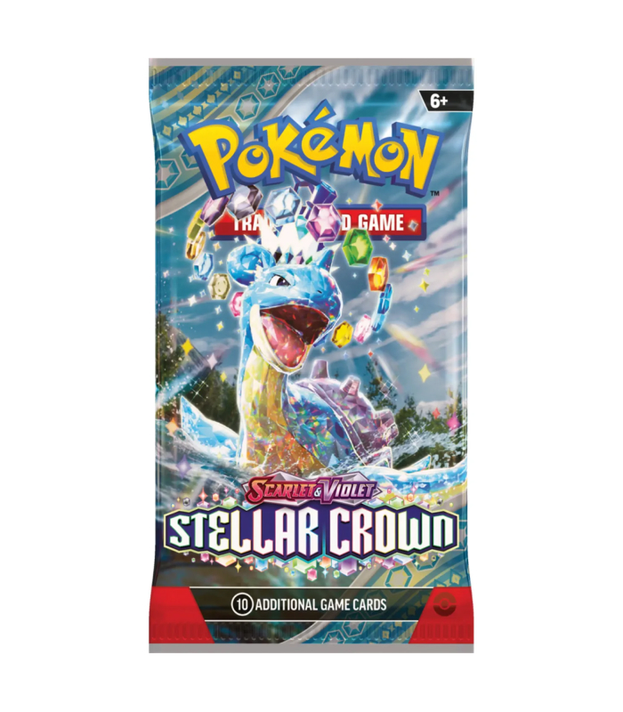 Pokemon Stellar Crown Boosterpack Foto 1