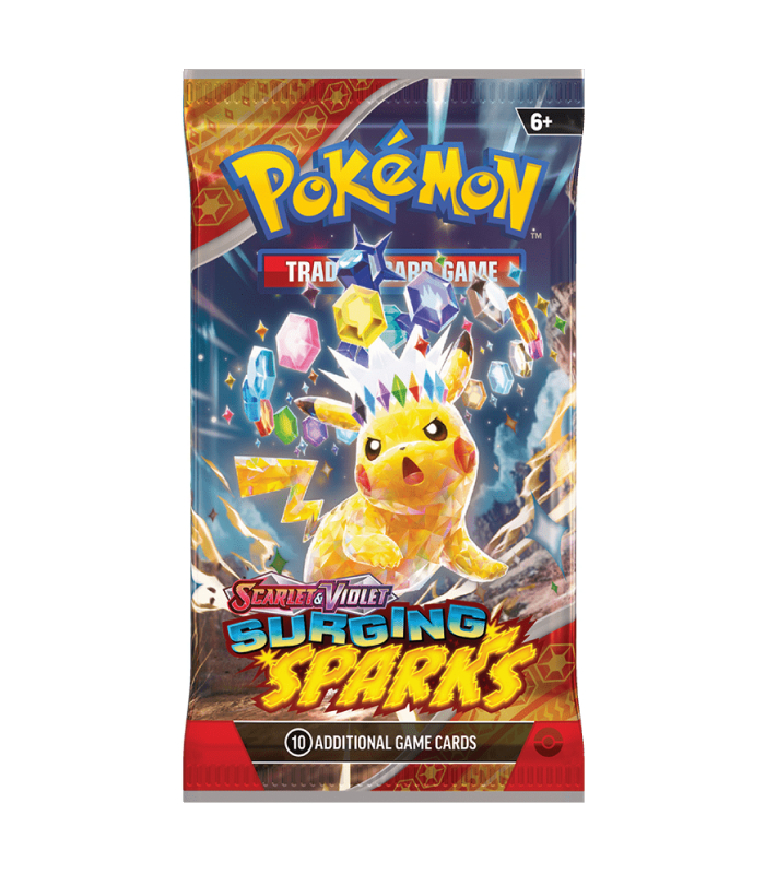 Pokemon Surging Sparks Boosterpack Foto 1