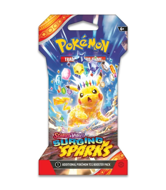 Pokemon Surging Sparks Sleeved Boosterpack Foto 1