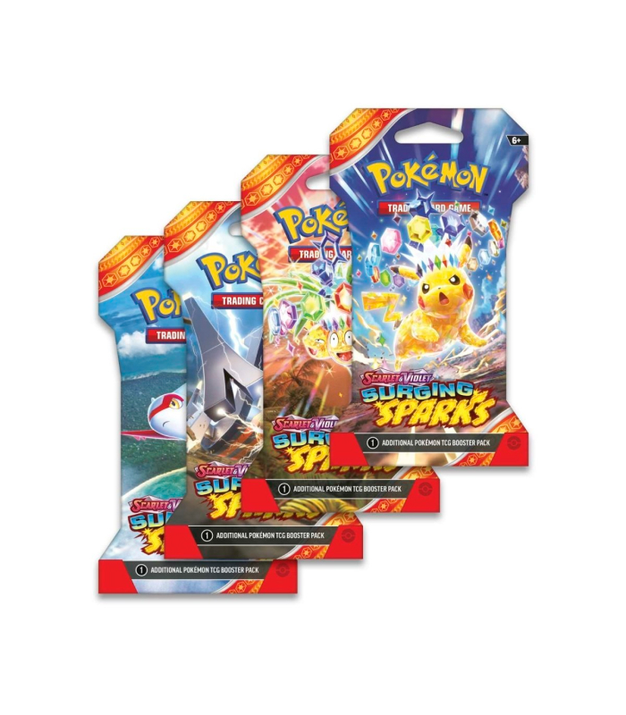 Pokemon Surging Sparks Sleeved Boosterpack Foto 2