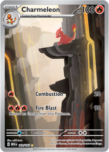 Pokemon 151 card list - Charmeleon