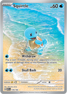 Pokemon 151 card list - Squirtle
