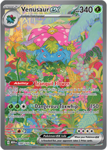 Pokemon 151 card list - Venusaur
