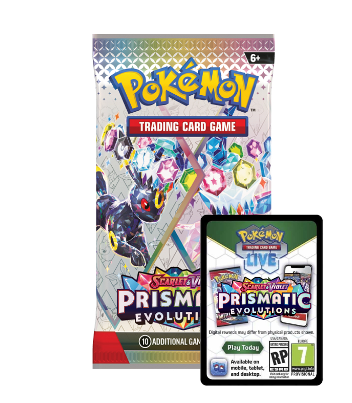 Pokemon Prismatic Evoltuions Boosterpack Foto 2