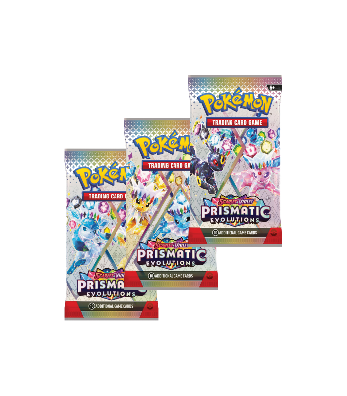 Pokemon Prismatic Evolutions Tech Sticker Collection Leafeon Blister Foto 2