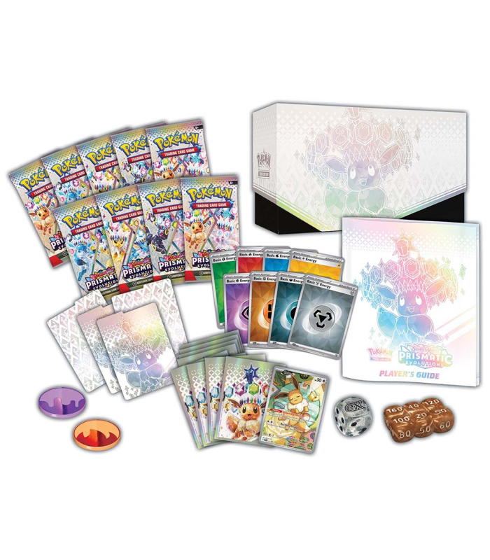 Pokemon Scarlet & Violet Prismatic Evolutions Elite Trainer Box Foto 2