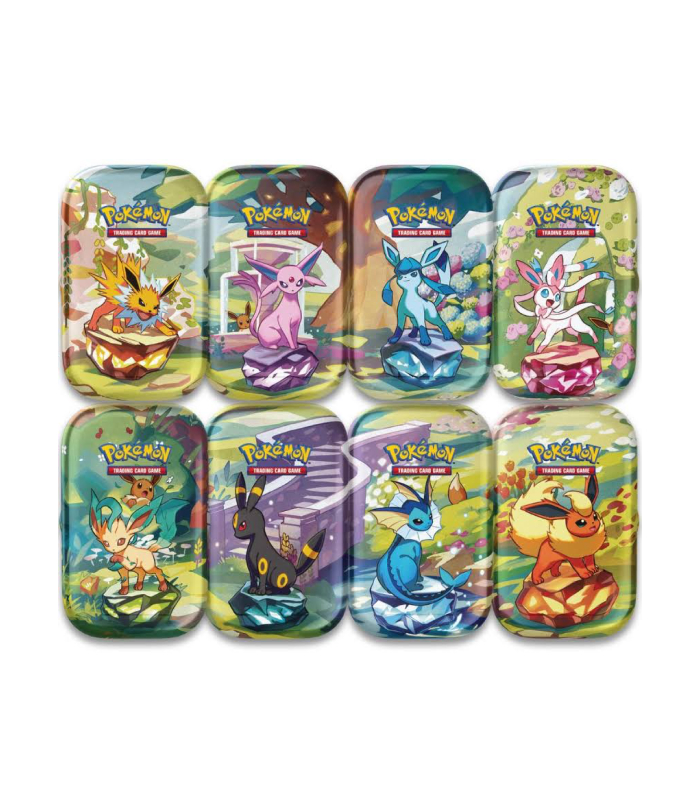 Prismatic Evolutions Mini Tin