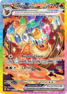 Flareon EX Prismatic Evolutions Card List