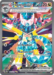 Dragapult EX Prismatic Evolutions Card List