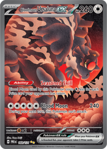 Bloodmoon Ursaluna EX Prismatic Evolutions Card List